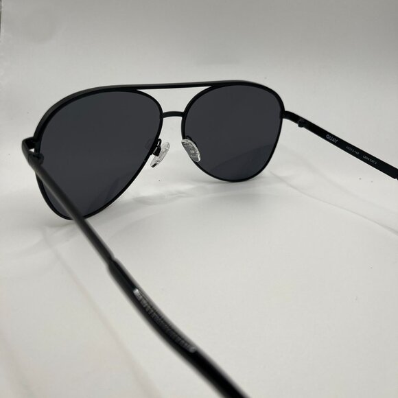 QUAY Vivienne Black/Smoke Sunglasses 60-13-140 main image 6